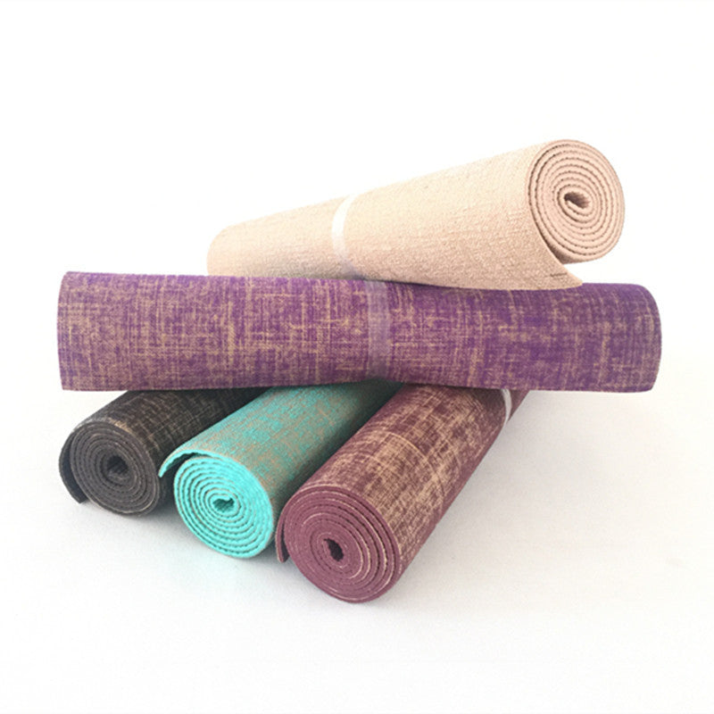 Unique Sackcloth Yoga Mat