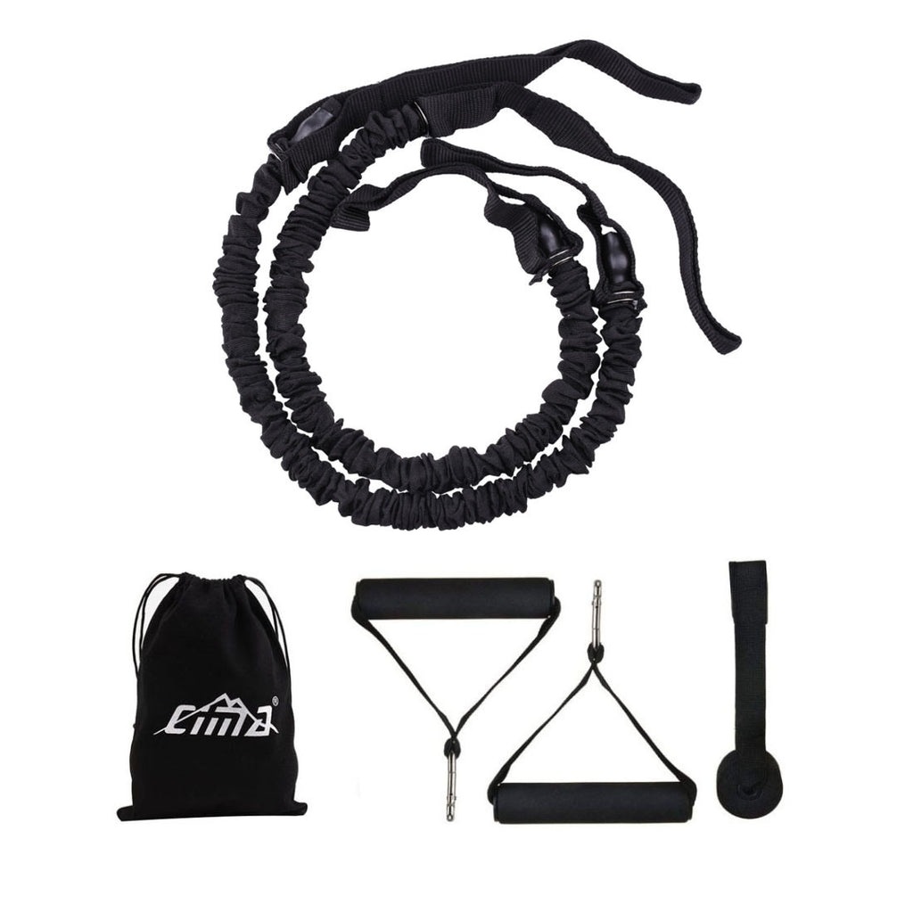 Ganzkörpertrainer: Tür-Fitnessstudio mit Rad und Bändern