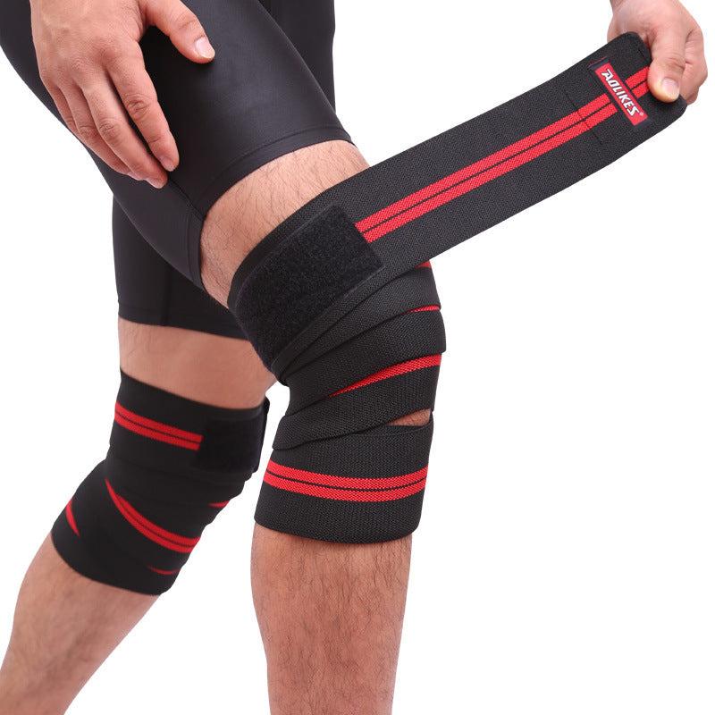 Supportive Knee Strap for Squats, Lifting & Bodybuilding
