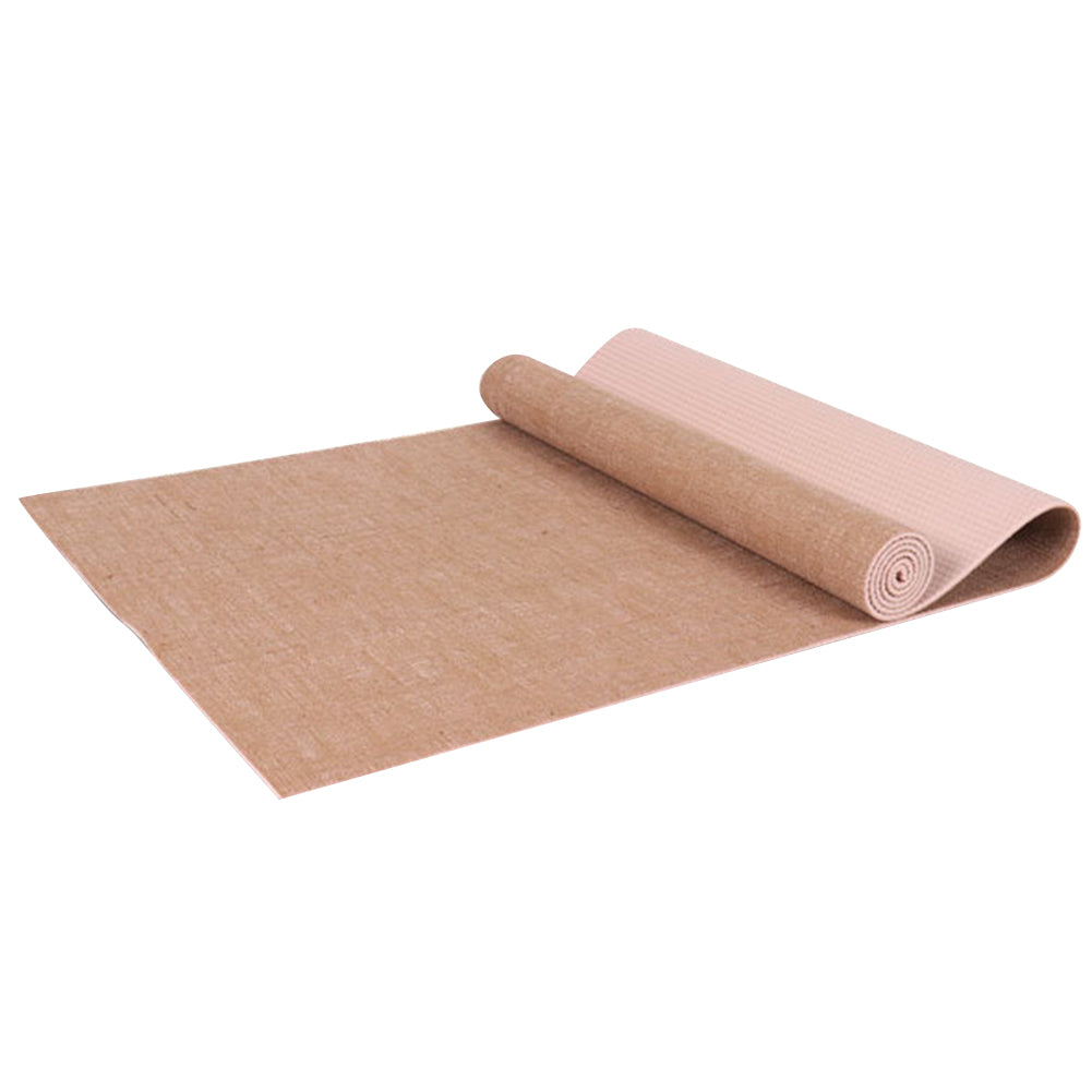 Linen Yoga Mat – Thick, Anti-Slip, Breathable for Home