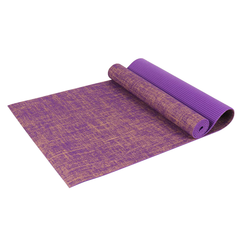 Linen Yoga Mat – Thick, Anti-Slip, Breathable for Home