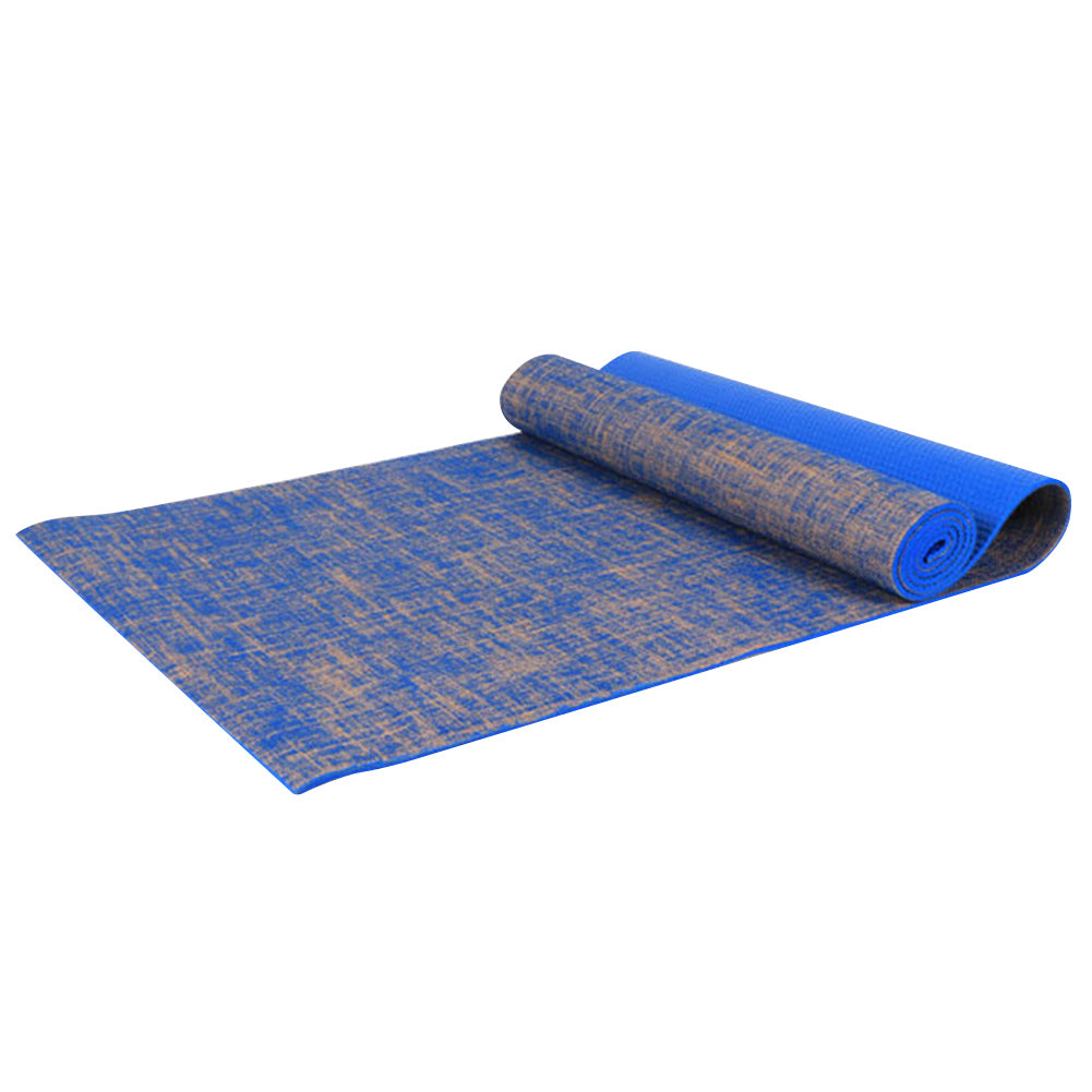 Linen Yoga Mat – Thick, Anti-Slip, Breathable for Home