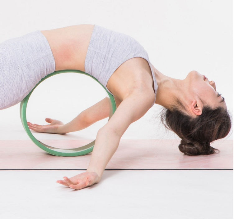 Yoga Flexibility Wheel – Gentle Back Opener for Women