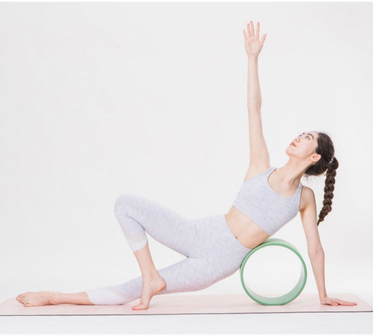 Yoga Flexibility Wheel – Gentle Back Opener for Women