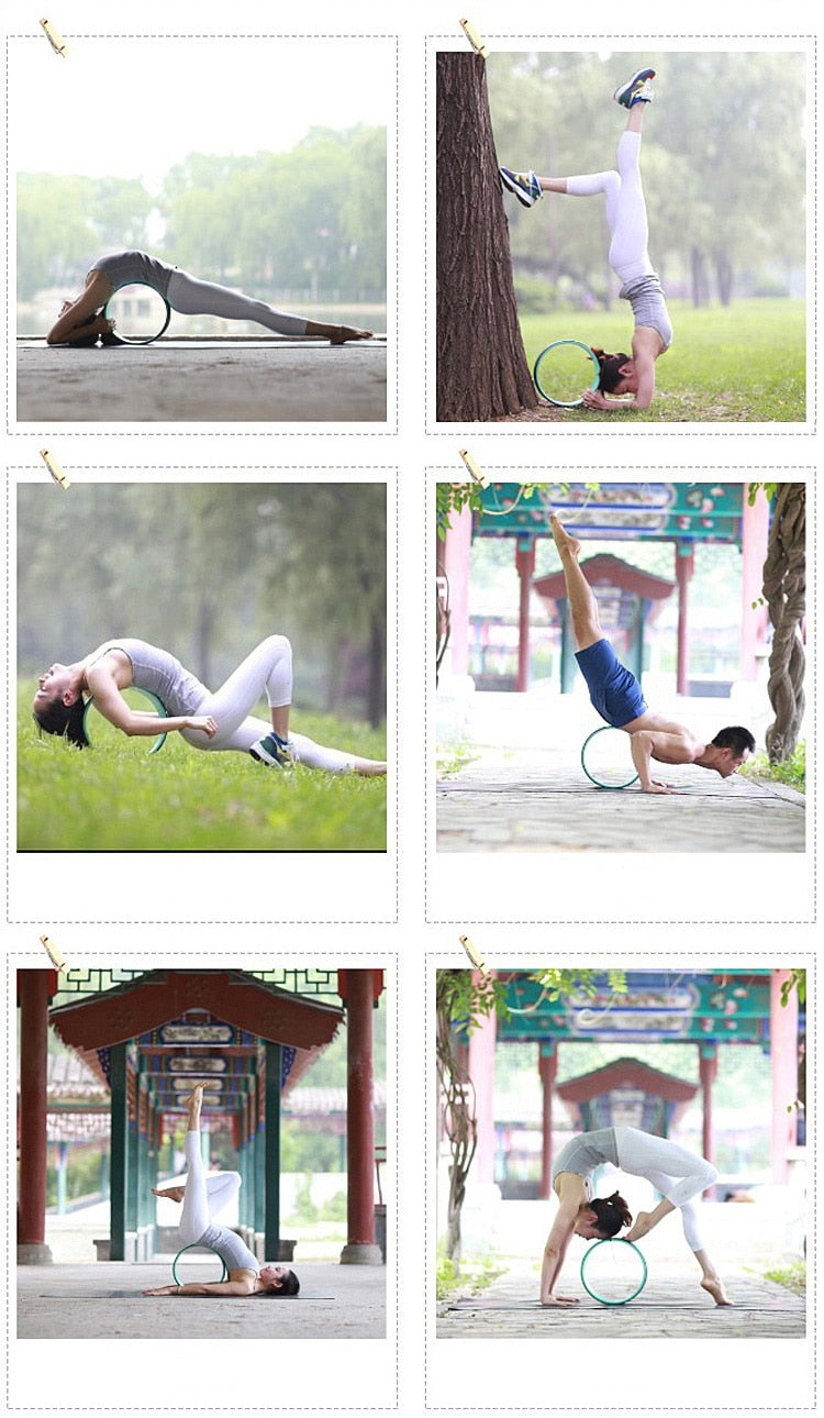 Lightweight Yoga Wheel for Core Strength