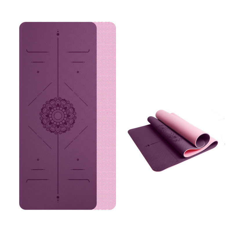 Yoga & Dance Mat – Anti-Skid, Sweat Proof & Double Layer