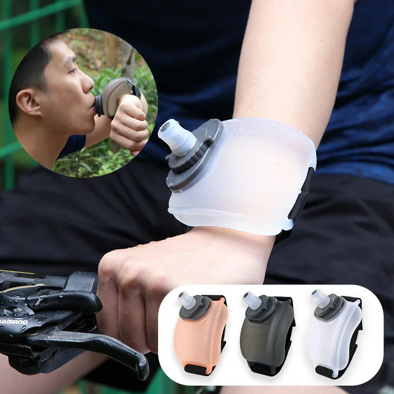 Fitness Companion: Wrist Water Bottle for Outdoor Sports