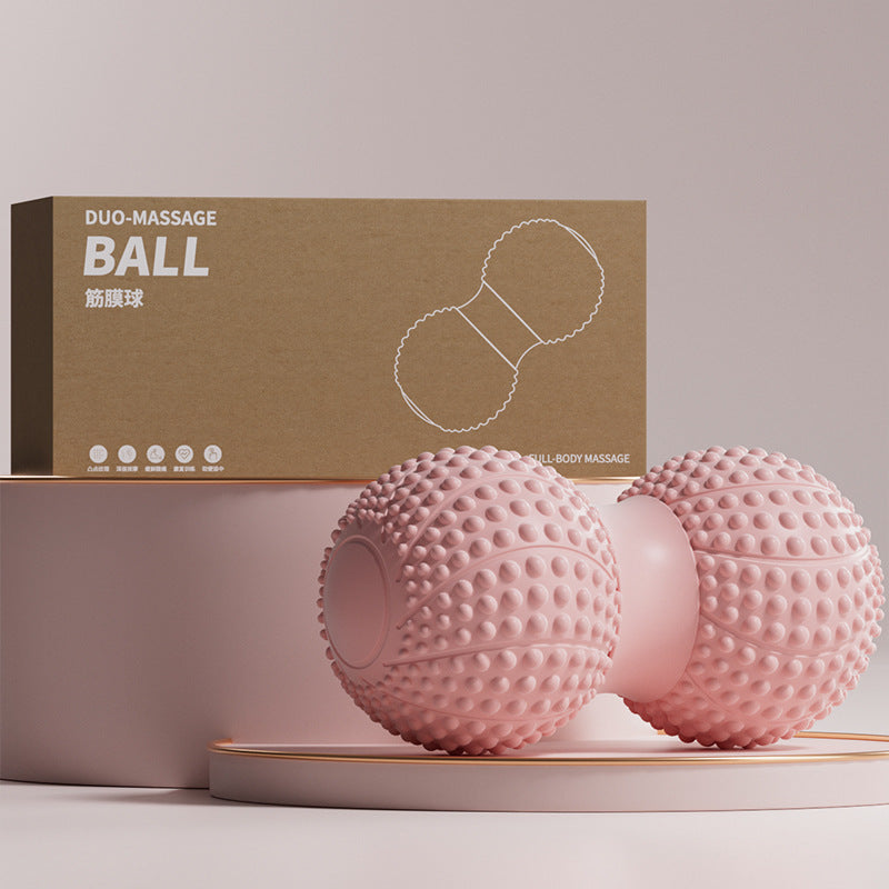 Double Massage Ball Roller