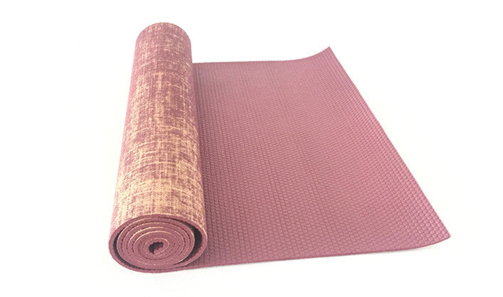 Unique Sackcloth Yoga Mat
