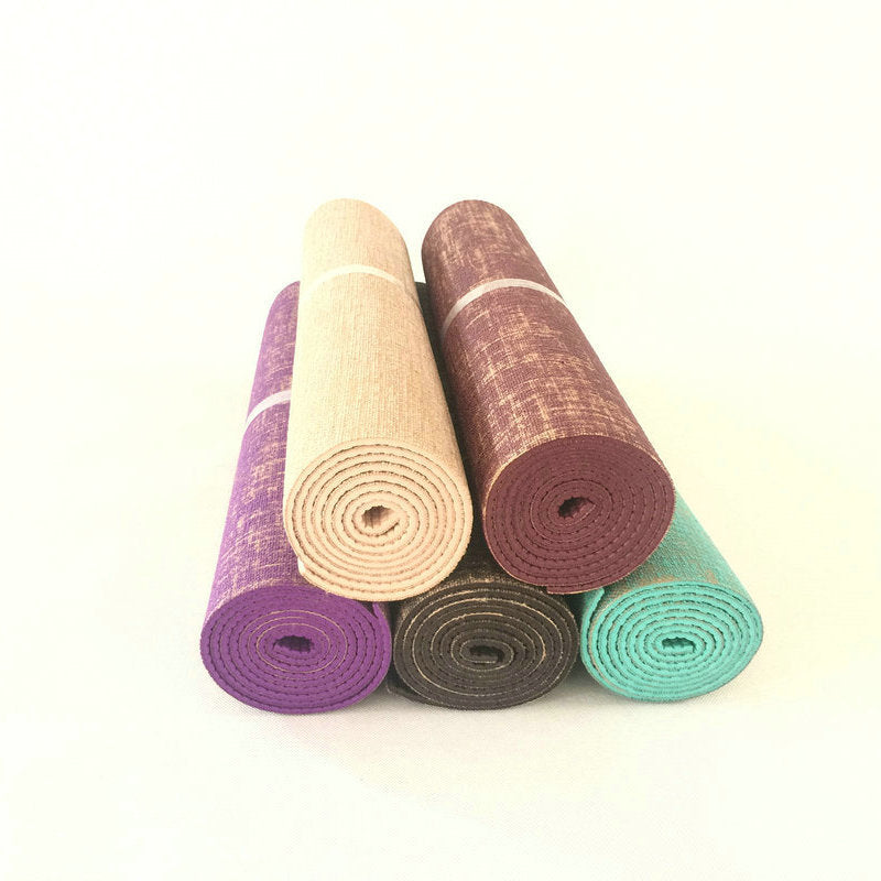 Unique Sackcloth Yoga Mat