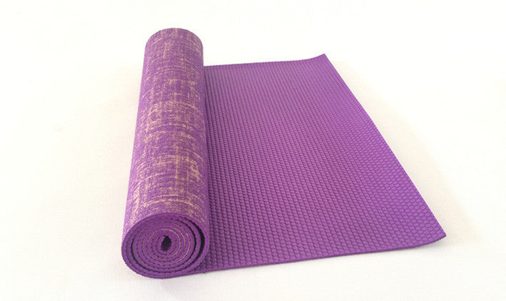 Unique Sackcloth Yoga Mat