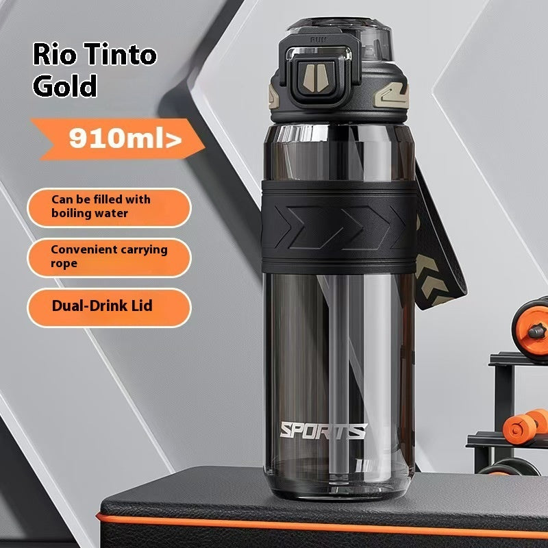 Portable Water Bottle for Gym, Hiking, and Sports