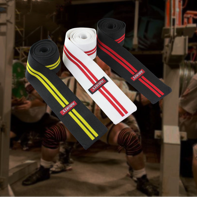 Supportive Knee Strap for Squats, Lifting & Bodybuilding