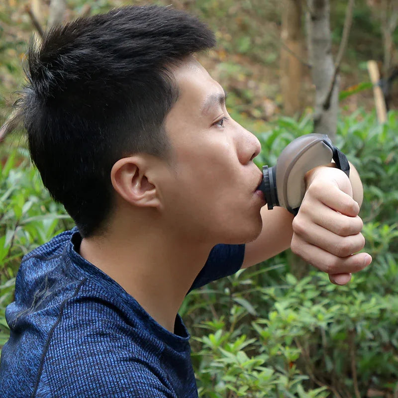 Fitness Companion: Wrist Water Bottle for Outdoor Sports