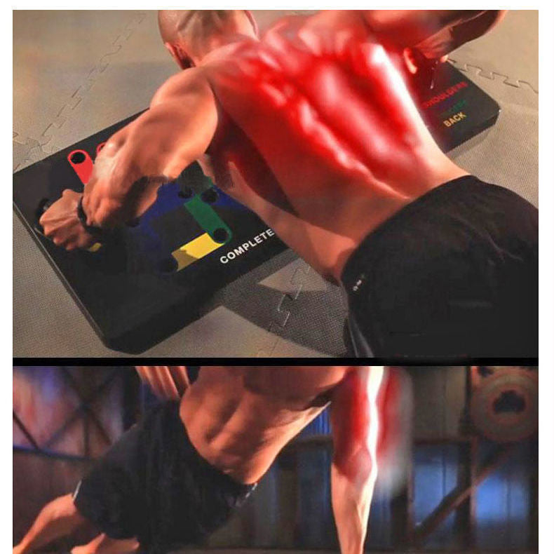 Multi-Function Push-Up Board for Stronger Chest, Arms, Core