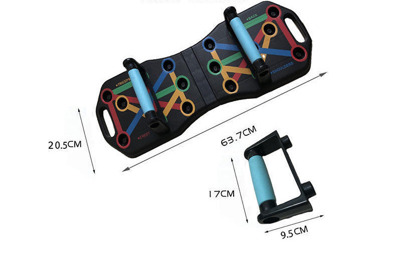 Multi-Function Push-Up Board for Stronger Chest, Arms, Core